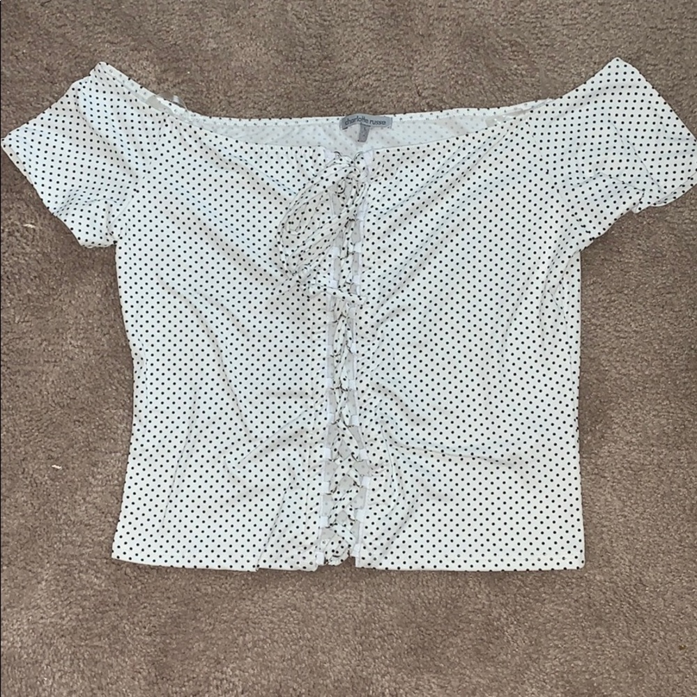 🌵Off the shoulder crop top